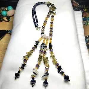 Hand made on of a kind necklace piece from my heart.